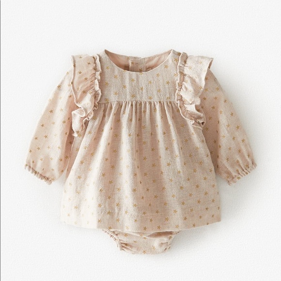 Zara Other - Zara MINI Star Dress with matching bottoms